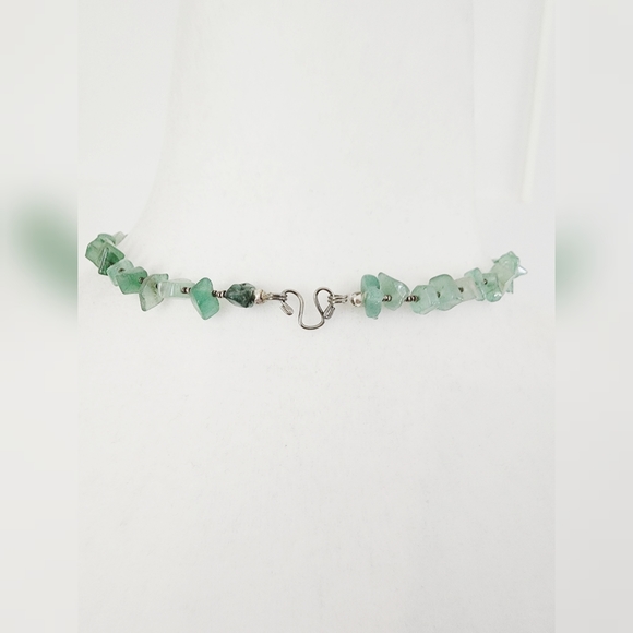 Nordstrom Turquoise Stone Glass Necklace - Picture 3 of 3